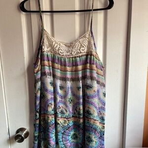 Body central lined summer dress size m